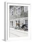 Bicycle Leans Against Wall, City, Copenhagen, Denmark, Scandinavia-Axel Schmies-Framed Photographic Print