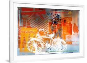 Bicycle, National Gallery-Robert Rauschenberg-Framed Art Print