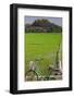 Bicycle near a rice field, Dien Bien Phu, Vietnam-null-Framed Photographic Print