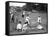 Bicycle Obstacle Race for Girls, 1898-null-Framed Stretched Canvas