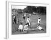 Bicycle Obstacle Race for Girls, 1898-null-Framed Photographic Print