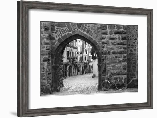 Bicycle of Riquewihr-Monte Nagler-Framed Giclee Print