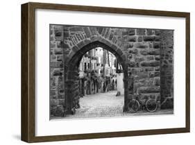 Bicycle of Riquewihr-Monte Nagler-Framed Giclee Print