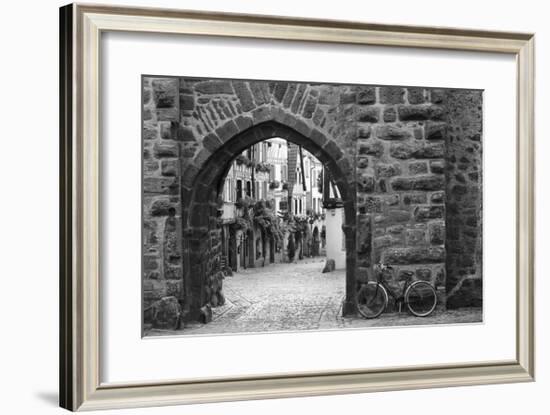 Bicycle of Riquewihr-Monte Nagler-Framed Giclee Print