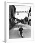 Bicycle Outside a Pub-Fred Musto-Framed Photographic Print