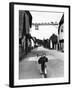 Bicycle Outside a Pub-Fred Musto-Framed Photographic Print