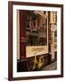 Bicycle Outside Coffee Shop, Amsterdam, Holland, Europe-Frank Fell-Framed Photographic Print