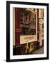 Bicycle Outside Coffee Shop, Amsterdam, Holland, Europe-Frank Fell-Framed Photographic Print