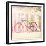 Bicycle Parked along the Beach-soupstock-Framed Photographic Print