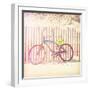 Bicycle Parked along the Beach-soupstock-Framed Photographic Print