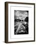 Bicycle Path Leading to the Capitol, US Congress, Washington D.C, District of Columbia, White Frame-Philippe Hugonnard-Framed Art Print