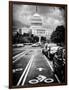 Bicycle Path Leading to the Capitol, US Congress, Washington D.C, District of Columbia-Philippe Hugonnard-Framed Photographic Print