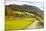 Bicycle Path Through Rural Mountain Landscape in Autumn-Miles Ertman-Mounted Photographic Print