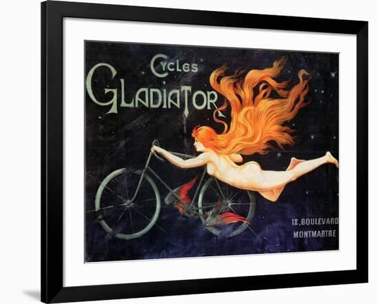 Bicycle Poster, C1905-null-Framed Premium Giclee Print