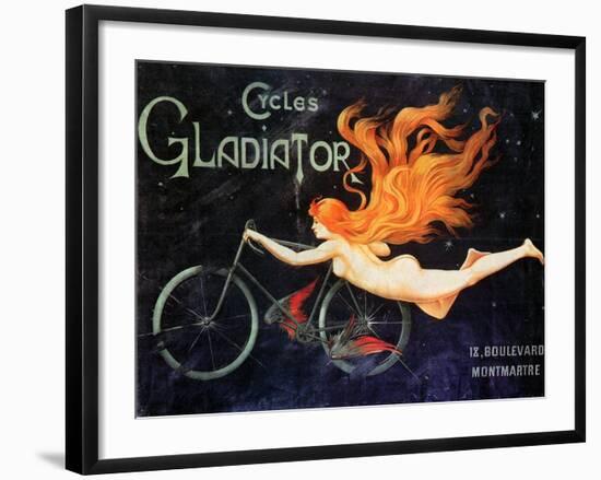 Bicycle Poster, C1905-null-Framed Giclee Print