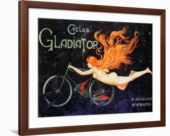 Bicycle Poster, C1905-null-Framed Giclee Print