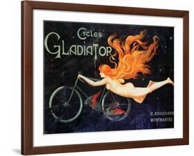 Bicycle Poster, C1905-null-Framed Giclee Print
