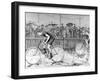 Bicycle Race at the Catford Cycling Club, 1892-null-Framed Photographic Print