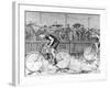 Bicycle Race at the Catford Cycling Club, 1892-null-Framed Photographic Print