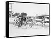 Bicycle Race in Washington DC Photograph - Washington, DC-Lantern Press-Framed Stretched Canvas