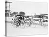 Bicycle Race in Washington DC Photograph - Washington, DC-Lantern Press-Stretched Canvas