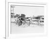 Bicycle Race in Washington DC Photograph - Washington, DC-Lantern Press-Framed Art Print