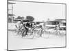 Bicycle Race in Washington DC Photograph - Washington, DC-Lantern Press-Mounted Art Print