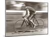 Bicycle Racer-null-Mounted Art Print