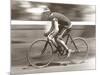 Bicycle Racer-null-Mounted Art Print