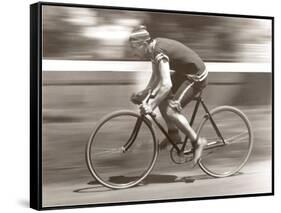 Bicycle Racer-null-Framed Stretched Canvas