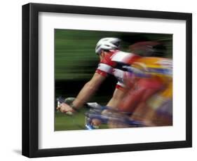 Bicycle Racers at Volunteer Park, Seattle, Washington, USA-William Sutton-Framed Photographic Print