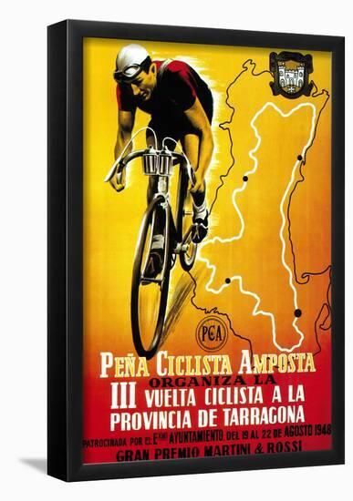 Bicycle Racing Promotion-null-Framed Poster