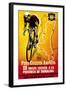 Bicycle Racing Promotion-Lantern Press-Framed Art Print