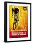 Bicycle Racing Promotion-Lantern Press-Framed Premium Giclee Print