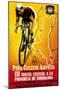 Bicycle Racing Promotion-Lantern Press-Mounted Premium Giclee Print