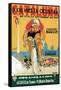 Bicycle Racing Promotion-Lantern Press-Framed Stretched Canvas