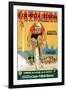 Bicycle Racing Promotion-Lantern Press-Framed Art Print