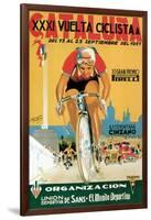 Bicycle Racing Promotion-Lantern Press-Framed Art Print