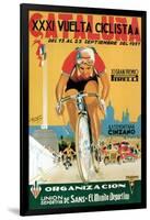 Bicycle Racing Promotion-Lantern Press-Framed Art Print