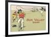 Bicycle Roping, Sun Valley, Idaho-null-Framed Premium Giclee Print
