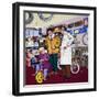 Bicycle Shop-null-Framed Giclee Print