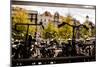 Bicycle Silhouettes-Erin Berzel-Mounted Photographic Print