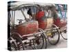 Bicycle Taxi, Khon Kaen, Thailand-Gavriel Jecan-Stretched Canvas