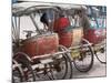 Bicycle Taxi, Khon Kaen, Thailand-Gavriel Jecan-Mounted Photographic Print