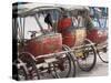 Bicycle Taxi, Khon Kaen, Thailand-Gavriel Jecan-Stretched Canvas