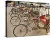 Bicycle Taxis, Khon Kaen, Thailand-Gavriel Jecan-Stretched Canvas
