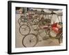 Bicycle Taxis, Khon Kaen, Thailand-Gavriel Jecan-Framed Photographic Print