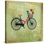 Bicycle Traffic-Andrew Michaels-Stretched Canvas