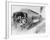 Bicycle Trailing Train-null-Framed Photographic Print
