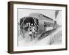 Bicycle Trailing Train-null-Framed Photographic Print